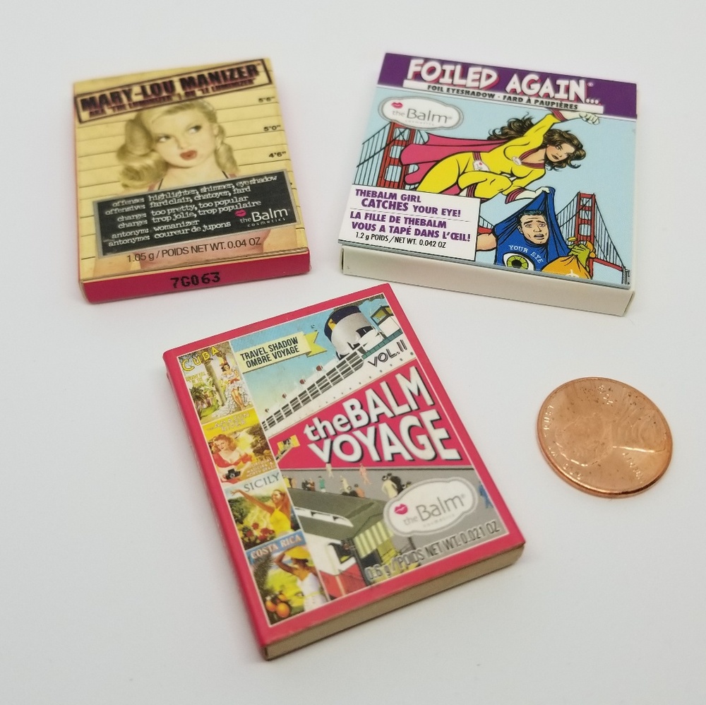 💥3for15! THE BALM Cosmetics EyeShadow Travel Trio